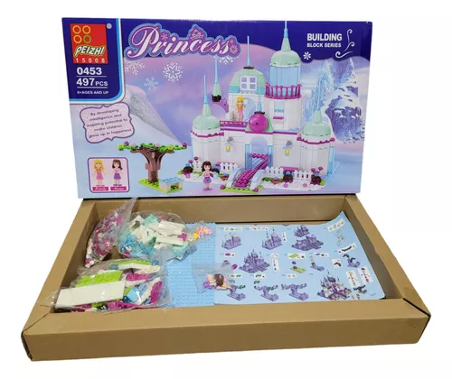 Miniatura 3 de Castillo armable en bloques para niños